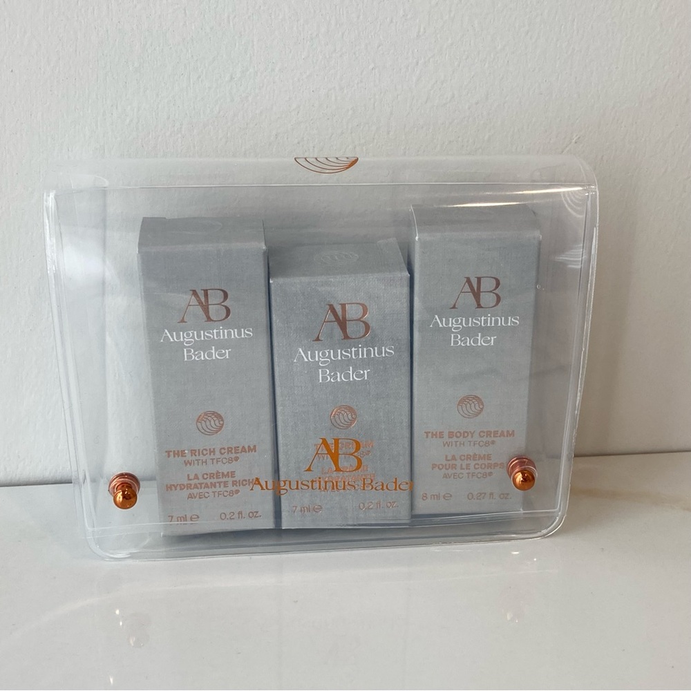 LAST CHANCE! Augustinus Bader The Cream, The Rich Cream & Body Cream Travel Set - Picture 3 of 6